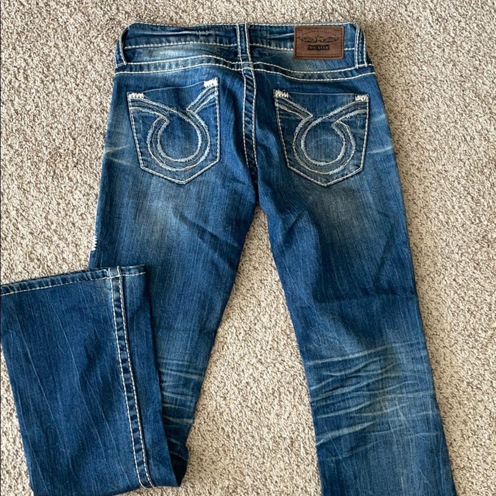 Big Star distressed jeans